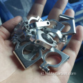 Disesuaikan Black Aluminium Carbon Fiber Tube Clamp